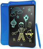 SYGA LCD Writing Pad, 12 inch Kids Doodle & Scribble Boards Erasable Writing Tablet for Kids Adults, Blue