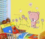 Syga Cartoon Bear Wall Stickers A_MUSM