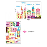 SYGA Animal Castle for Children Decals Design Wall Stickers