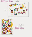 Syga Cute owl Wall Stickers J_EGOO