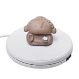 SYGA Electric Multi-Functional Rotary Table LED Lights Stereo Display Advertising Toy Display Special Turntable Stand