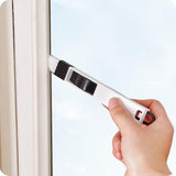 SYGA 2 Pieces Multipurpose Window Groove Cleaning Brush Keyboard Nook and Cranny Dust Small Shovel/Window Track Cleaning Brushes`