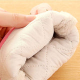 SYGA Set of 2 Cotton Outer,Protection & Internal Polyester High Temperature Microwave Insulation Baking Gloves(Pink)