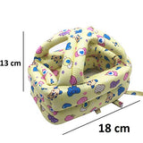 SYGA Baby Helmet Toddler Head Protector Upgrade Infant Safety Helmet Hat Breathable Head Drop Protection for Boys Girls Learn to Walk Crawling Adjustable Headguard Protective Products-Beer Yellow