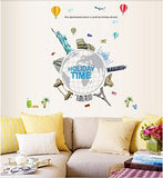 World Famous Architectural Wall Stickers A_FSEM