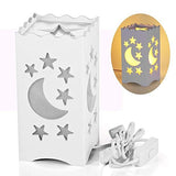 SYGA Moon Star Design Table Lamp (25 x 10 x 10, White)
