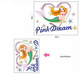 SYGA Pink Dream Kids Room Decor Wall Stickers Decals Design A_OUSS
