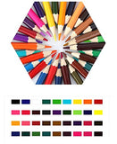 SYGA 36 Color Water Soluble Pencils for Beginners & Pro Artists Drawing Art, Sketching and Colouring