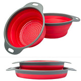 SYGA Set of 2 Vegetable Fruit Washer Strainer_Pink