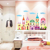 SYGA Animal Castle for Children Decals Design Wall Stickers
