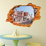 SYGA Street Fashion Creative 3D Effect Wall Stickers