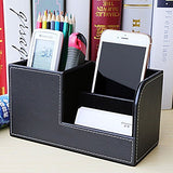 Syga Pen Holder Desk Organizer (Black)