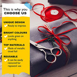 SYGA Curling Ribbon Set, 5mm Curling String Balloon Ribbons, 9 Colors Balloon Ribbons for Crafts, Balloons, Florist Bows, Gift Wraps, Wedding or Birthday Party, DIY Decoration- 9 Pcs, Multi Colour