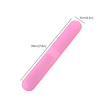 Syga 4 Pieces Travel Toothbrush Case Holder Portable Toothbrush Storage (Random Color)