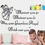 Syga Fairy Quotes Wall Stickers D_HYUA