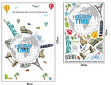 World Famous Architectural Wall Stickers A_FSEM