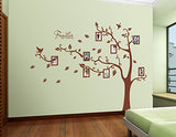 Syga Brown Photo Frame Wall Stickers A_YSE