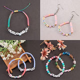 SYGA Beads for Kids Crafts Children's Jewellery Making Set Kit DIY Bracelets Necklace Hairband and Rings Craft Kits Birthday for 4, 5, 6, 7-Year-Old Little Girls-White & Black, BeadsDesign-1