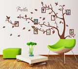 Syga Brown Photo Frame Wall Stickers A_YSE