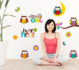 Syga Cute owl Wall Stickers J_EGOO