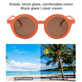 SYGA Kids Goggles, Modern Stylish Eyewears for Boy's and Girls, Round Style, Suitable for Age 3-8 Years