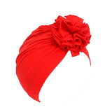 SYGA 1 Piece Cotton Hat Flower Turban Infant Photography Props