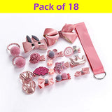 SYGA 18 Pcs Children's Suit Girls Baby Hair Clips Small Safety Clip Princess Hairpin Baby Hair Accessories Gift Box