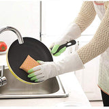 SYGA Multipurpose Kitchen Cleaning Cooking Gloves_Green