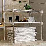 SYGA Tow Layer Stainless Steel Kitchen Organizer Rack