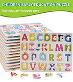 SYGA Educational Wooden 0 to 10 Digits Block Puzzle Digits Learning Toy