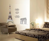 Syga Eiffel Tower Wall Stickers A_SFGU