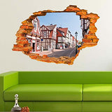 SYGA Street Fashion Creative 3D Effect Wall Stickers