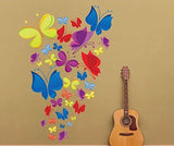 Syga Colourful Butterfly Wall Stickers J_MYMS
