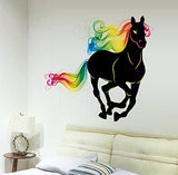 SYGA Colorful Horse Decals Design Wall Stickers SK_FUHA