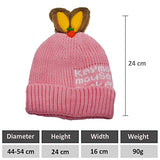 SYGA Winter Caps Woolen Knitted Cap for Kids Babies Ski Beanie Hat Double Dual Ears Beanie Cap for Girls Boys for 6 Months - 3 Years