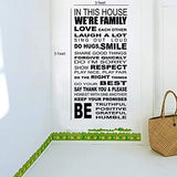 Syga Family Words Wall Stickers D_HYUO