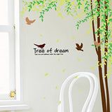 Syga Wall Stickers Tree of Dream (Wall Covering Area: 150cm x 210cm)