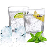 SYGA 1 Piece Diamond-Shaped Fun Ice Cube Molds BPA Silicone Flexible Ice Maker Tray with Funnel