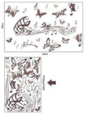 Syga Music with Butterfly Wall Stickers D_HUFU