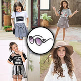 SYGA Kids Goggles, Modern Stylish Eyewears for Boy's and Girls, SideTie Style, Suitable for Age 3-8 Years