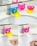 6 pieces Faucet Extender Sink, 6 numbers tap extender, faucet extender for taps, 6 nos. faucet extender for taps kitchen, faucet extender for taps kids, children, toddlers, tap extension for wash basin set of 6, tap extension for wash basin plastic