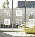 SYGA 'Window Glass' Wall Sticker (PVC Vinyl, 61 cm x 5 cm x 5 cm)(White)