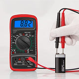 SYGA Digital Multimeter LCD AC DC Measuring Voltage Current for Indoor Outdoor Professional Use