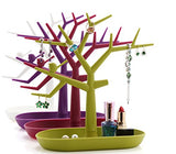 SYGA White Tree Design Jewelry Rack Display Stand Holder Organizer for Earrings Necklace Ring