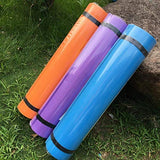 SYGA 4 MM Yoga Mat EVA Thick Durable Non-Slip Exercise Lose Weight Fitness Pad Mat (Color Random)