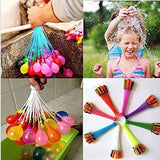 SYGA Fast Fill Magic Self Tying Bunch Tie Multi Colored Magic Water Balloons