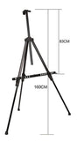 Syga Adjustable Aluminium Artist Display Easel Stand with Black Carry Case (Easel_Stand)