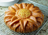 SYGA Big Sunflower Silicone Cake, Jelly, Pudding, Mousse, Bread DIY Baking Mould_Blue