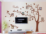 Syga Brown Photo Frame Wall Stickers A_YSE