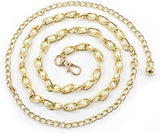 SYGA Pearl Waist Chain Belt Adjustable Decorative Belt Hollowed Tassel Waist Belts - Free Size